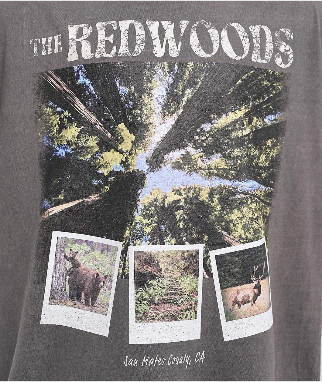 Dravus Redwoods Charcoal T-Shirt Product Image