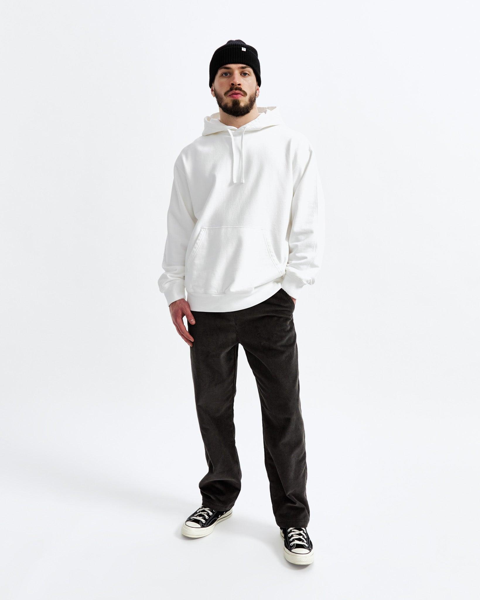 Midweight Terry Relaxed Hoodie - Vault Male Product Image