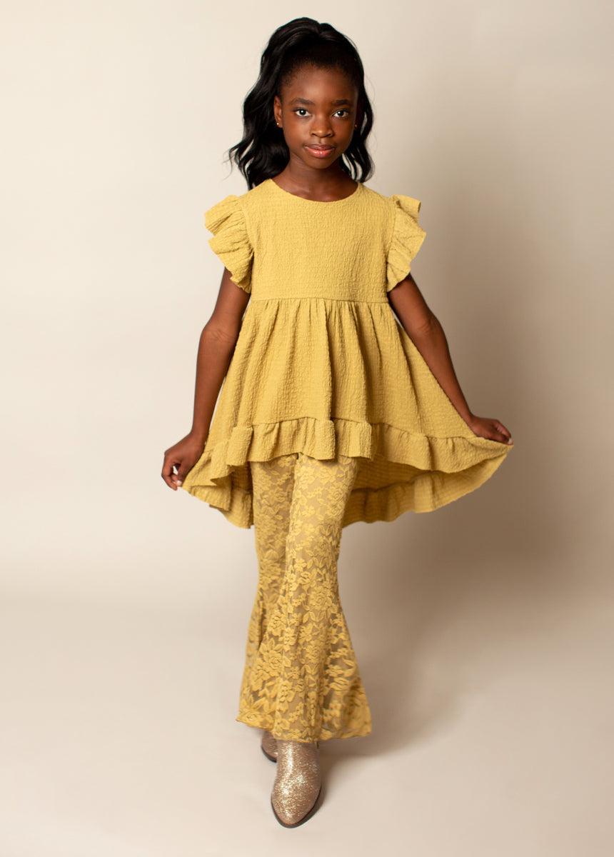 Kennedy Pant in Dusty Citron Girls Product Image