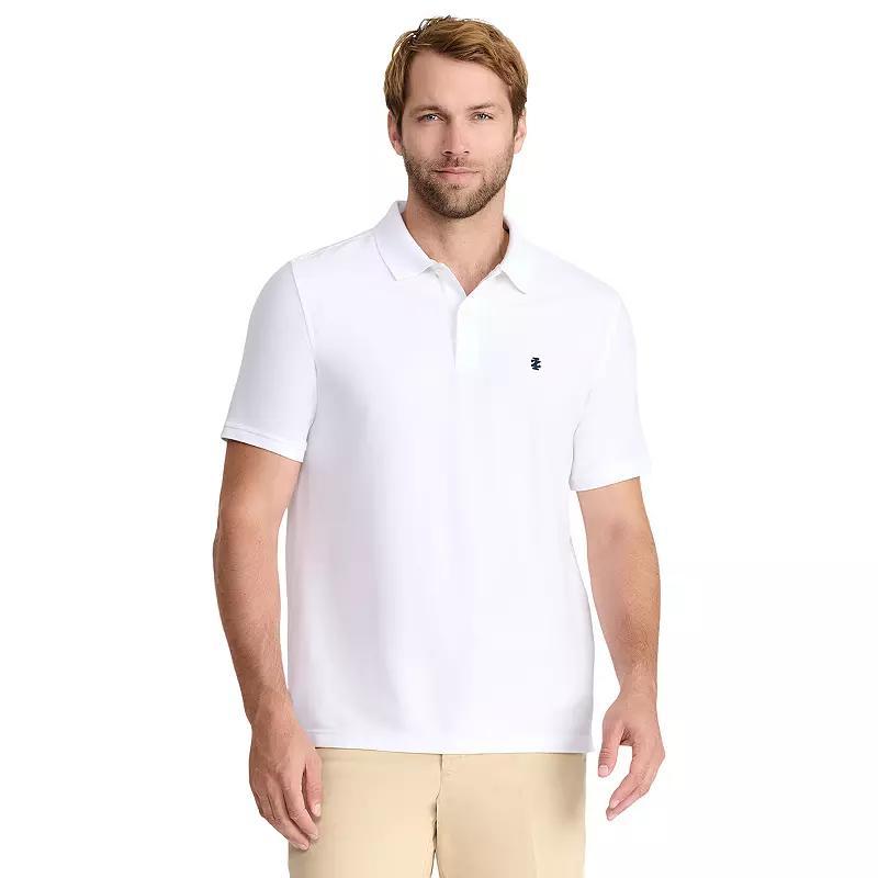 Men's IZOD Advantage Performance Solid Polo, Size: XXL, Grey Grey Product Image