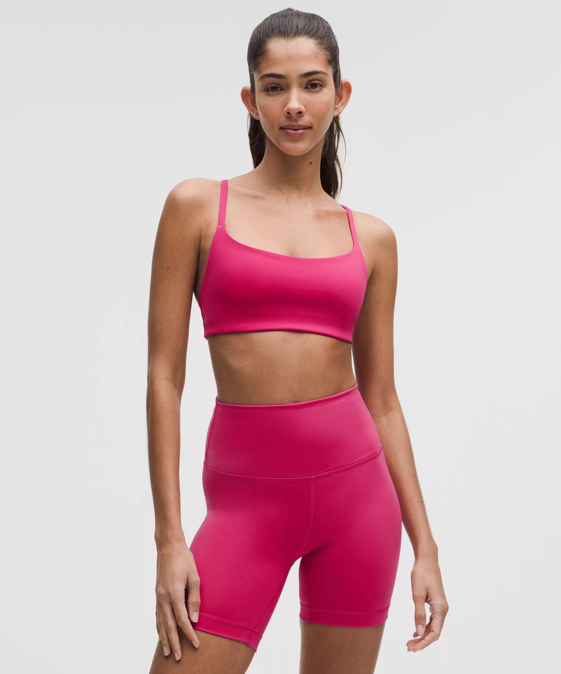 Wunder Train Strappy Racer Bra *Light Support, A/B Cup Product Image