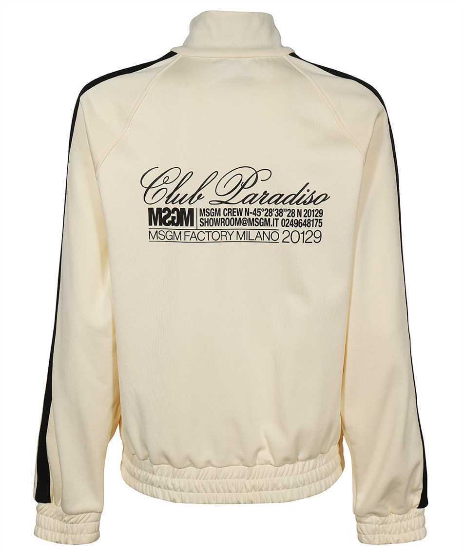 MSGM Long-sleeved Casual Jacket In Nude Product Image
