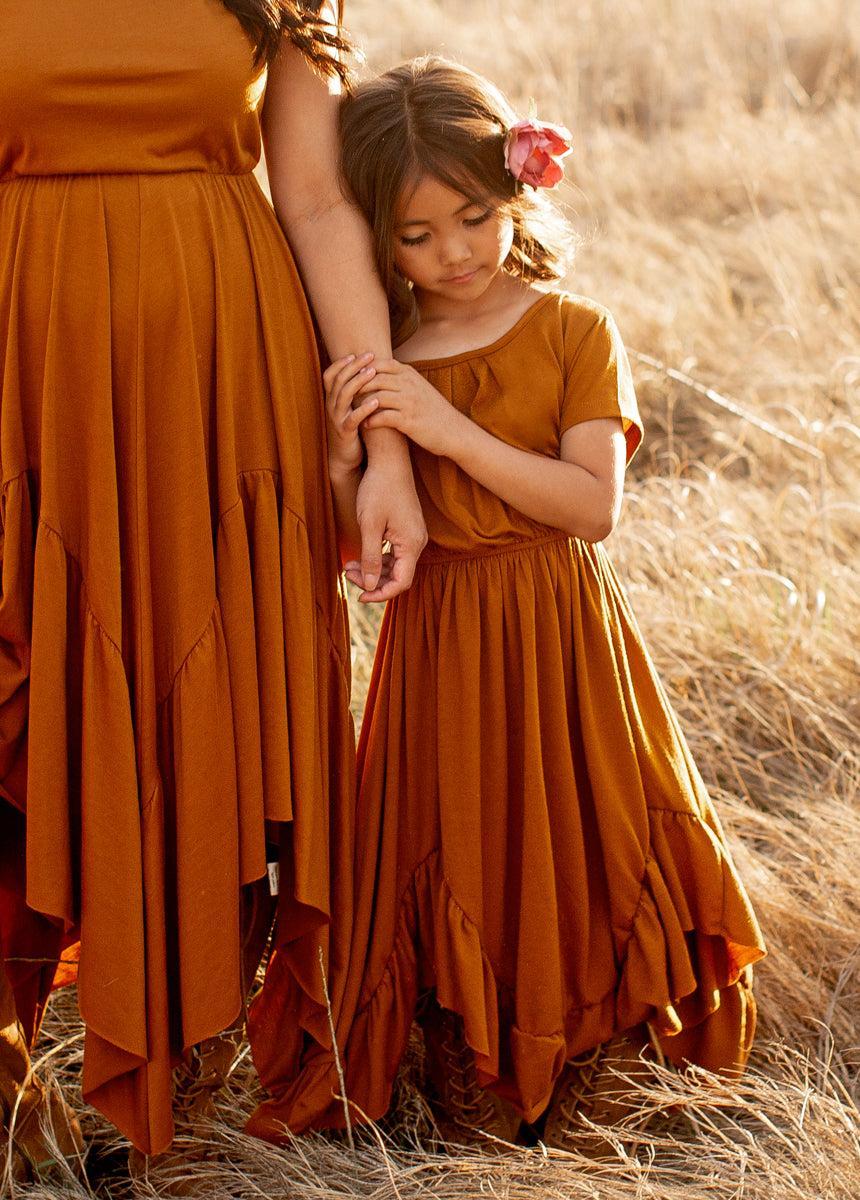 Pilar Dress in Spice Female Product Image