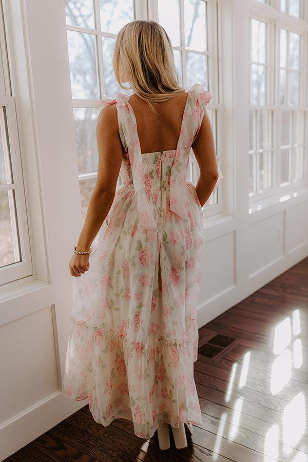 Sweet Darling Floral Midi Dress Product Image
