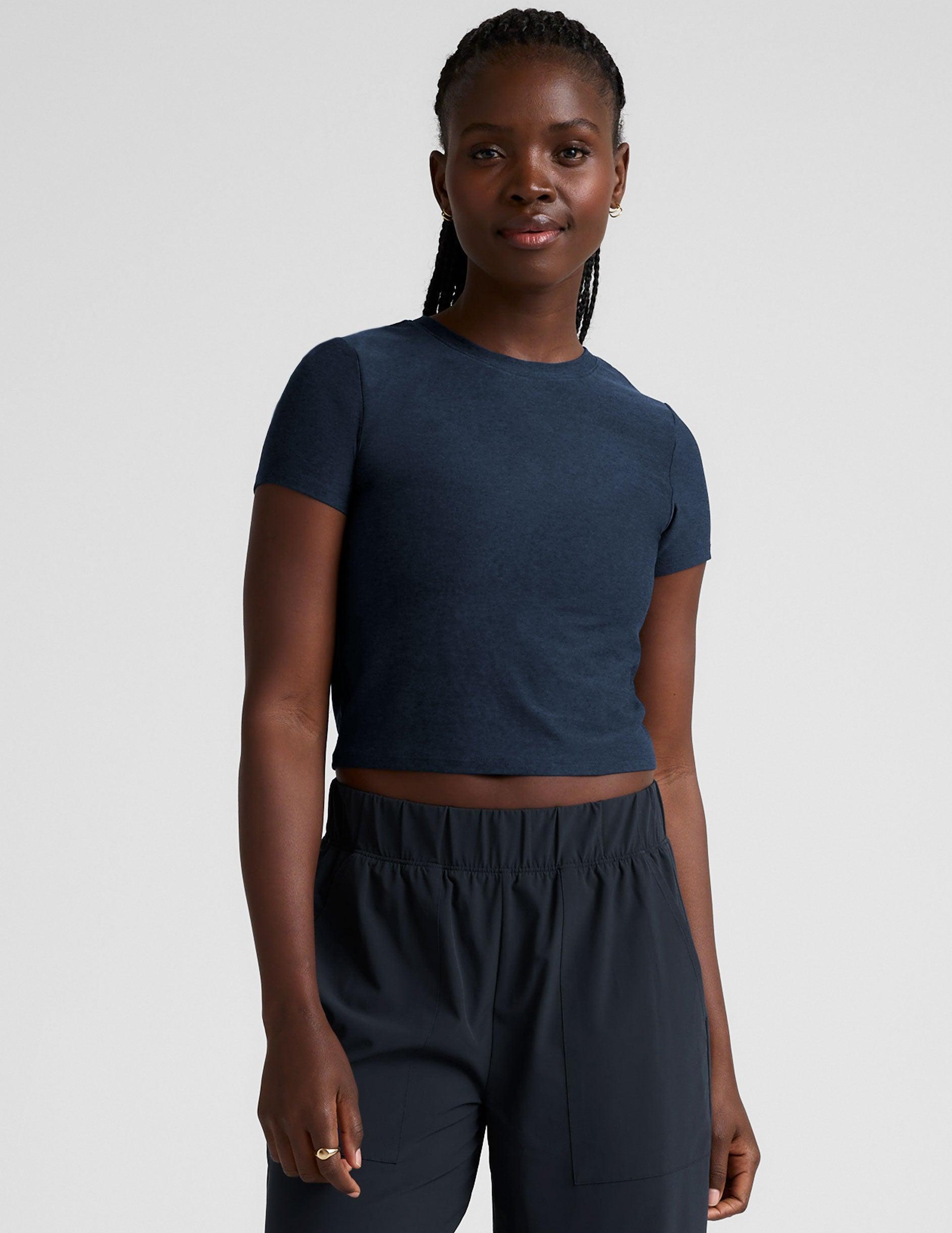 Featherweight Cropped Tee Product Image