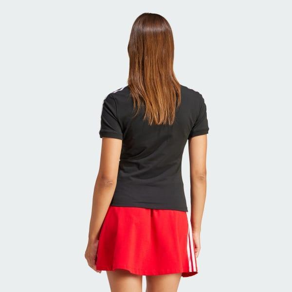 Adicolor 3-Stripes V-Neck Slim Tee Product Image