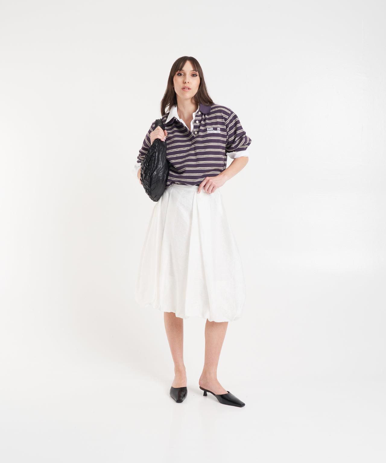 Striped polo shirt 'Jeanne' Product Image