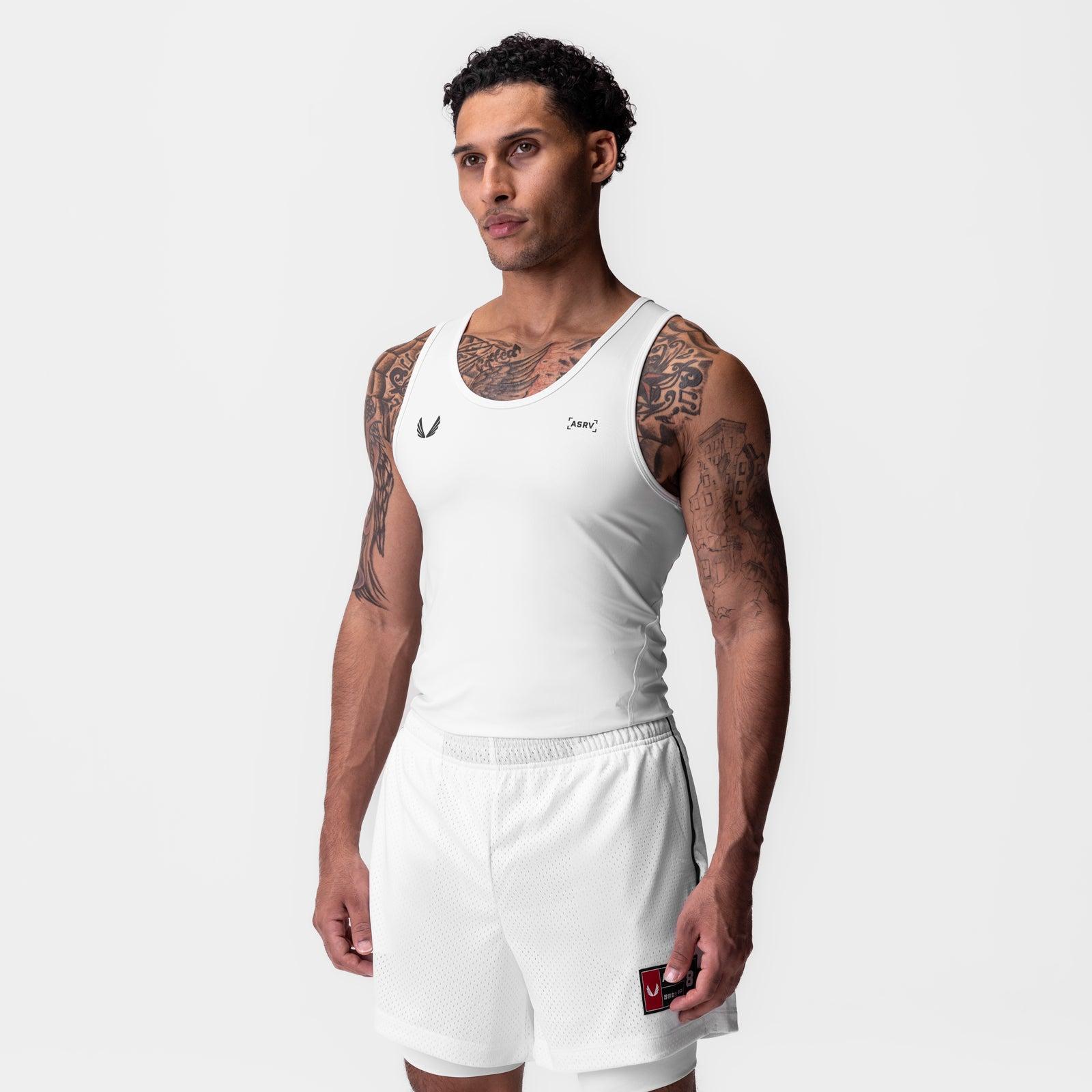 0985. WarpFlexx-Lite™ Slim Tank - White Product Image