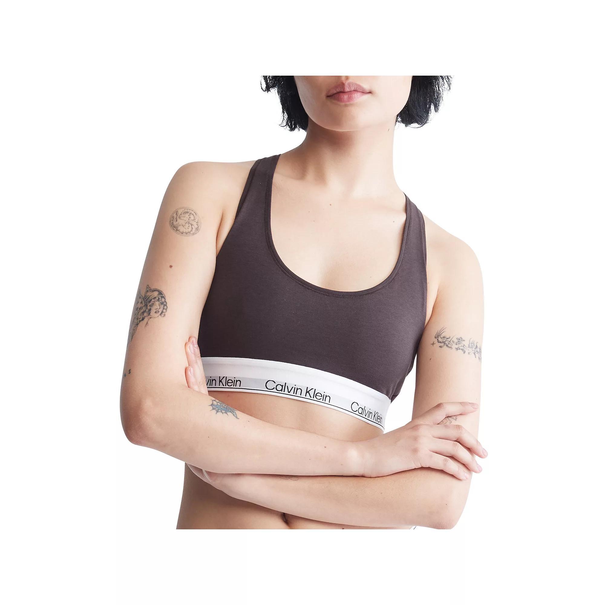 Calvin Klein Modern Cotton Naturals Unlined Bralette QF7044, Womens Product Image