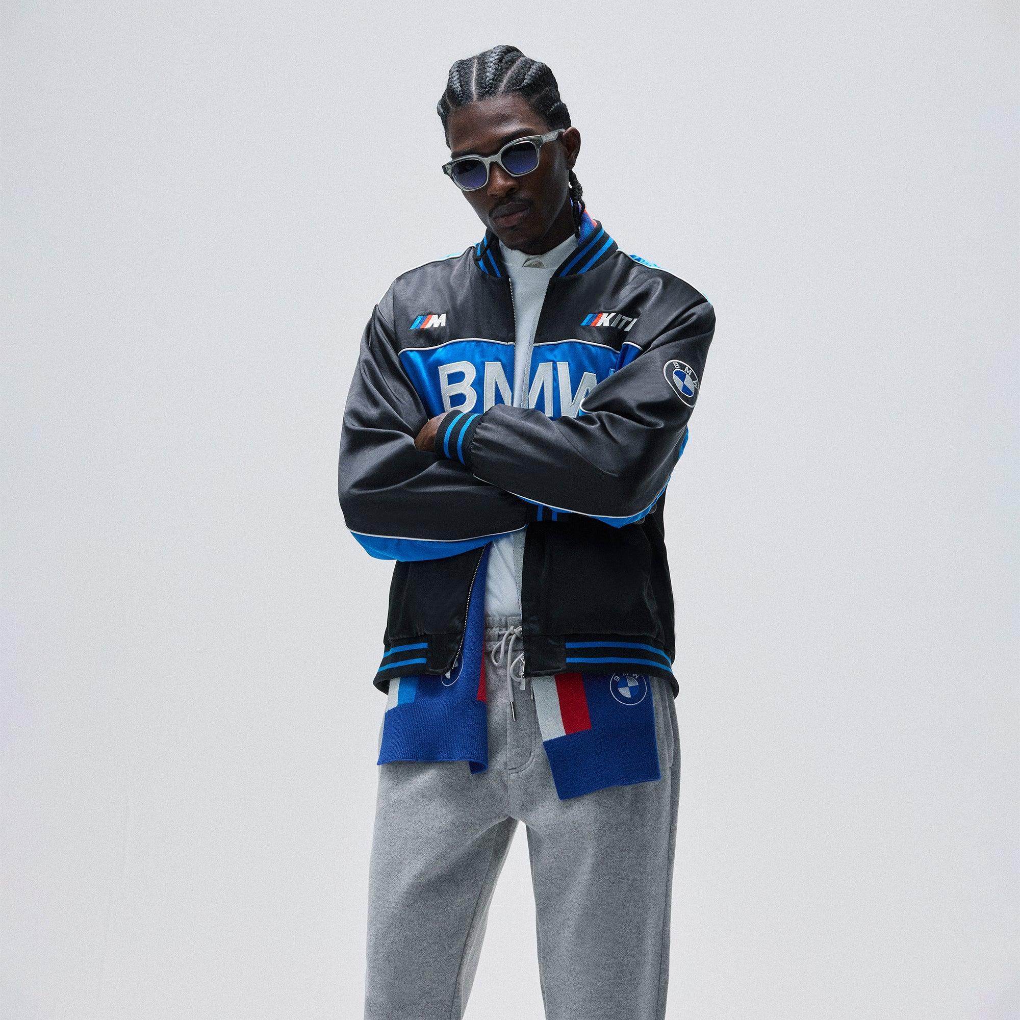Kith for BMW Souvenir Moto Jacket - Black Male Product Image