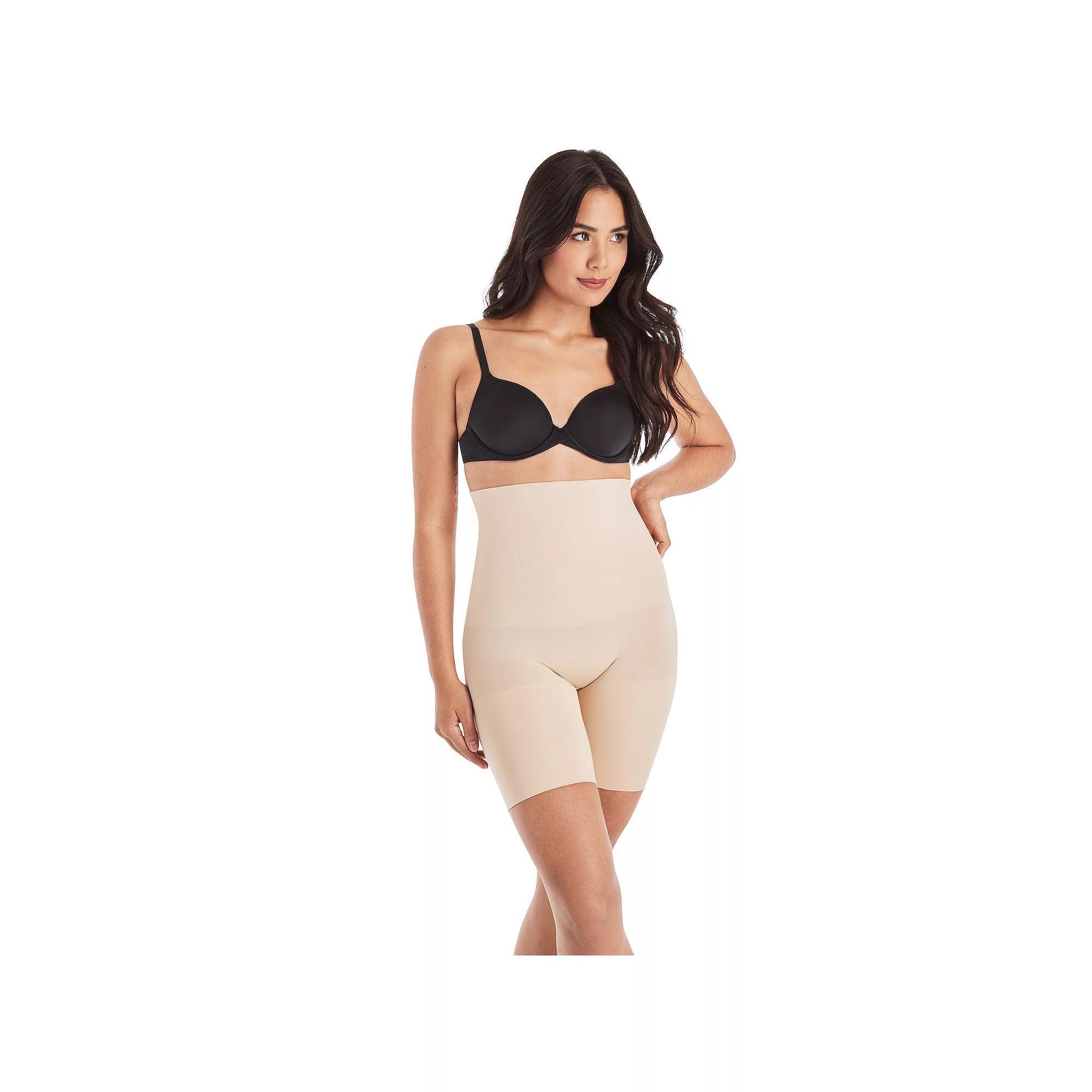 Maidenform Firm Control Shapewear Seamless High-Waist Thigh Slimmer 12622, Womens Product Image
