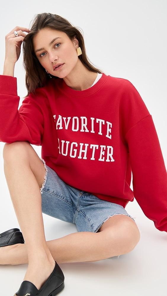 Favorite Daughter Collegiate Sweatshirt | Shopbop Product Image