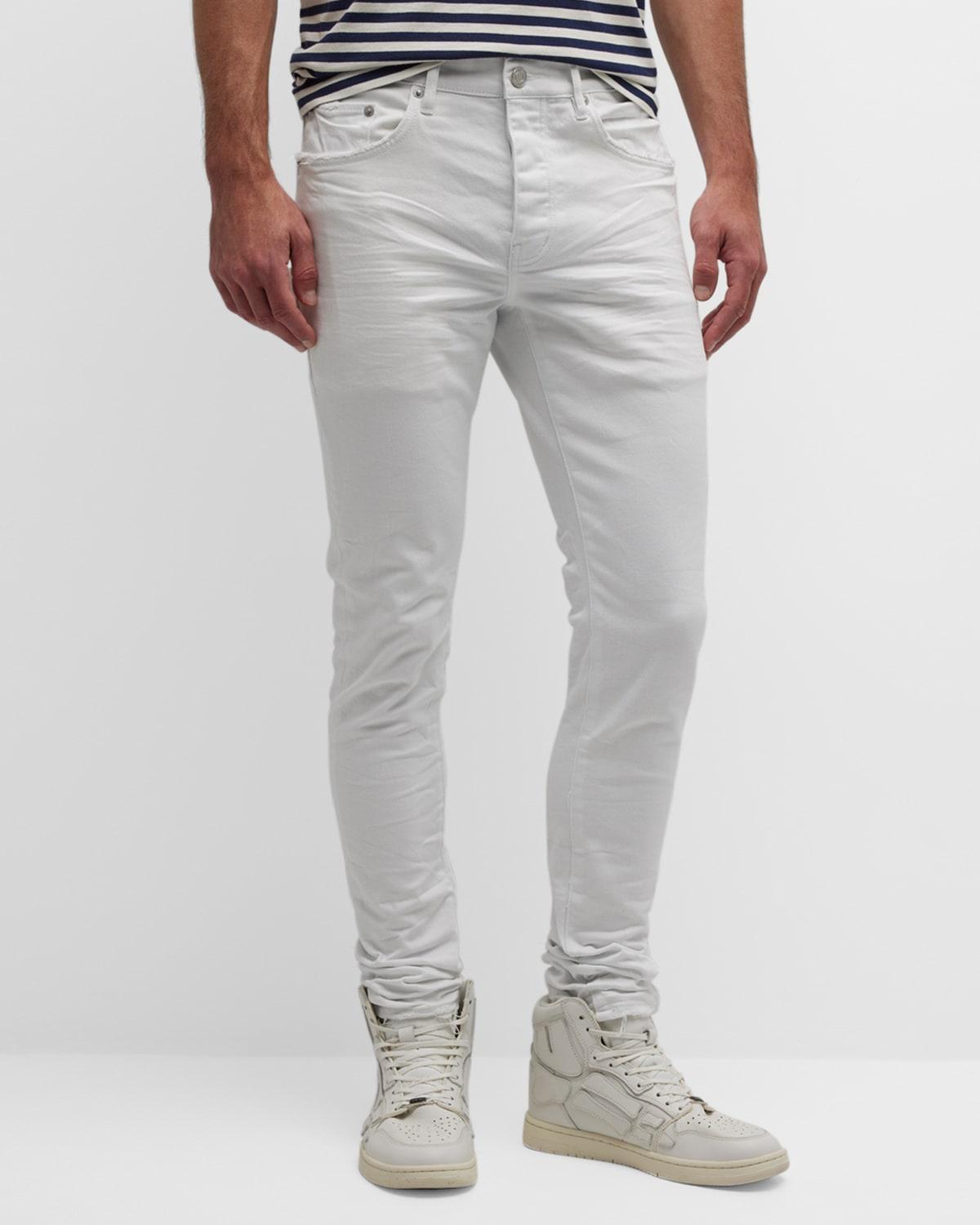 Mens P001 Classic Stretch Skinny Jeans Product Image