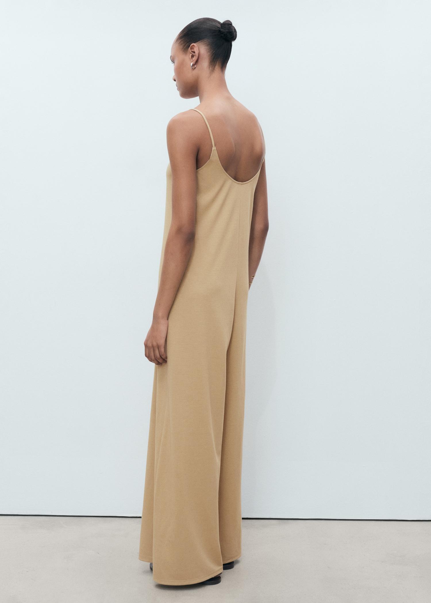 Shift long jumpsuit - Women | MANGO USA Product Image