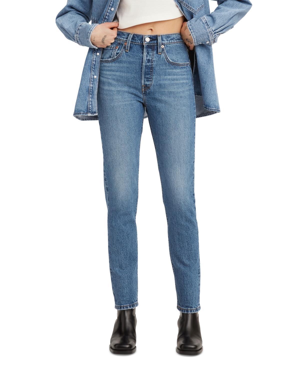 Levis Womens 501 High Rise Skinny Jeans Product Image