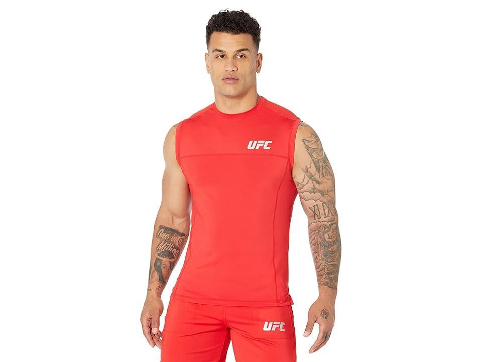 UFC Sleeveless Crew Neck Tee Men's Clothing Product Image
