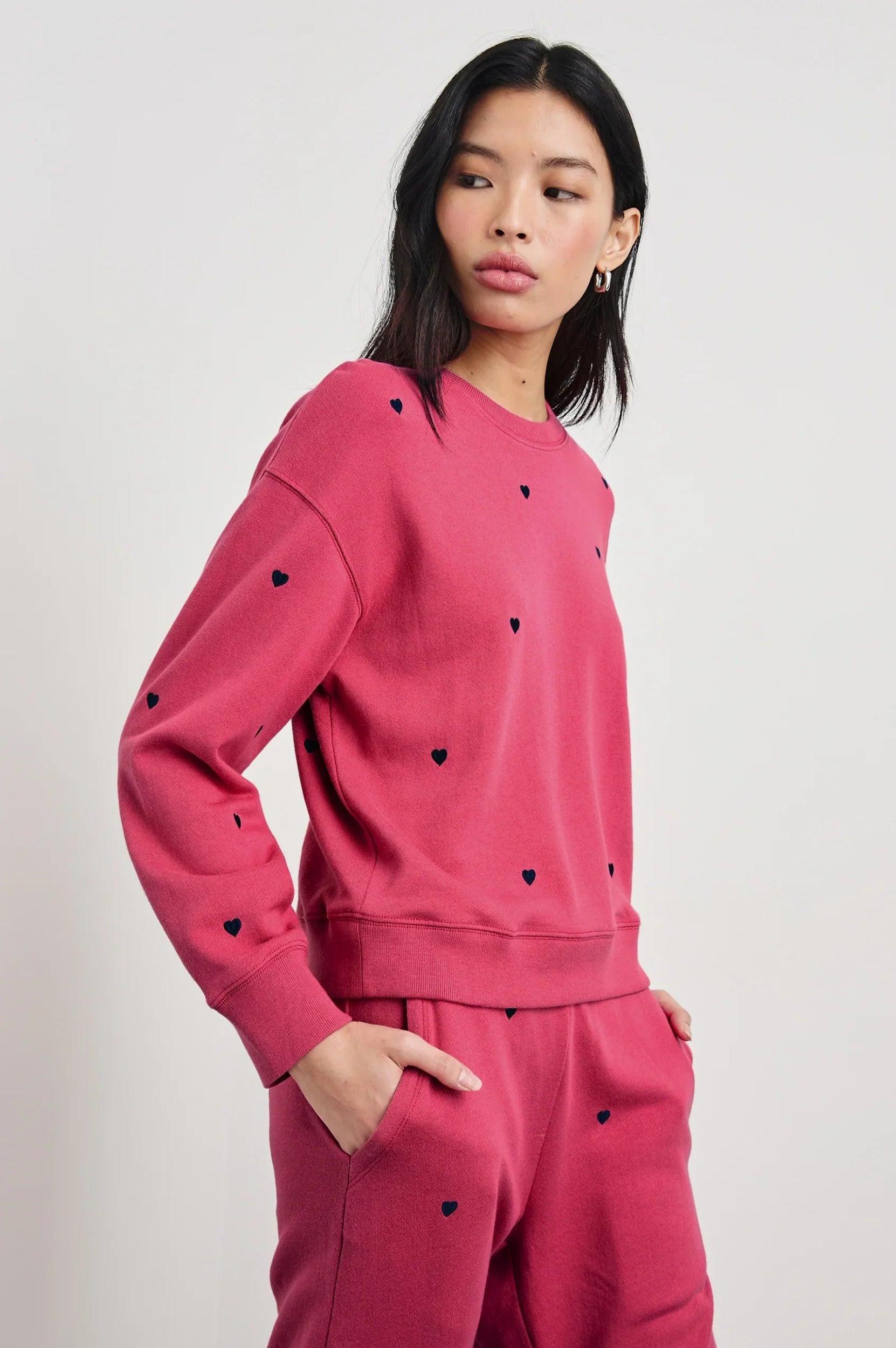 Ramona Sweatshirt Pink Midnight Product Image