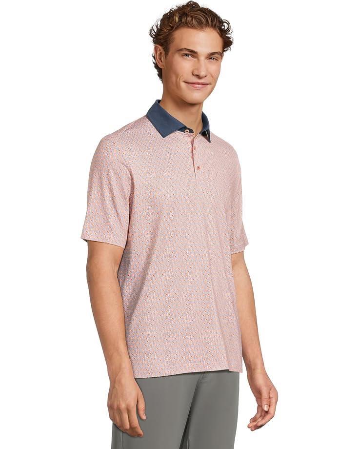 Men's Johnston & Murphy Xc4 Cool Degree Solid Collar Hexagon Dot Product Image