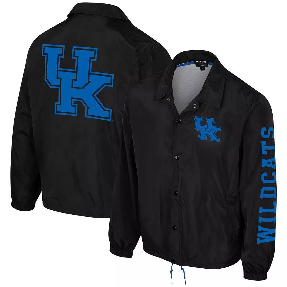 Women's The Wild Collective Black Kentucky Wildcats 2023 Coaches Full-Snap Jacket, Size: Large Product Image
