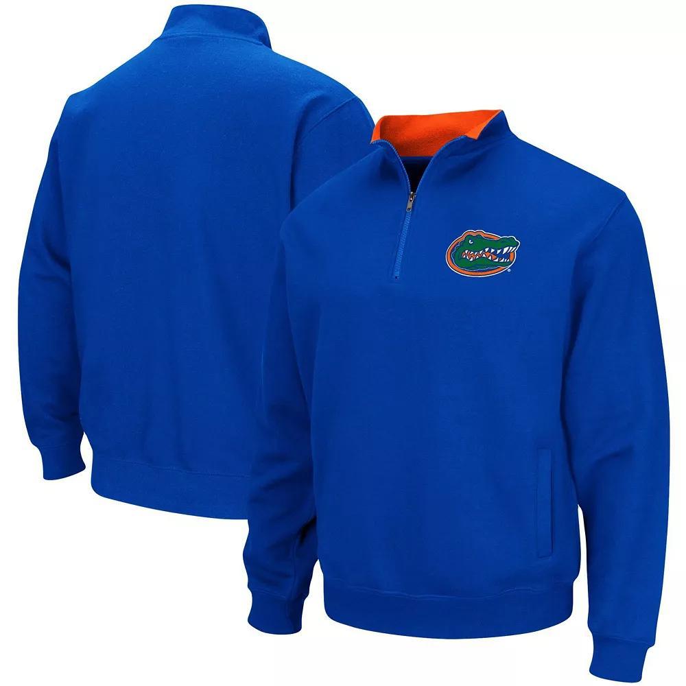 Men's Colosseum Black James Madison Dukes Tortugas Logo Quarter-Zip Jacket, Size: Small, Jmd Black Product Image
