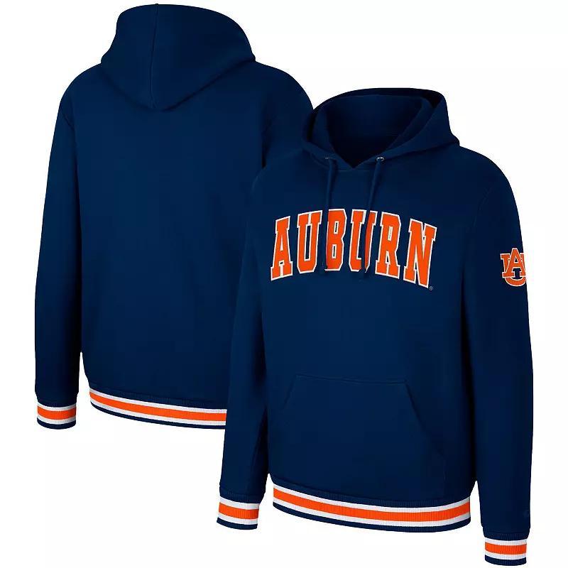 Mens Colosseum Crimson Oklahoma Sooners Varsity Arch Pullover Hoodie Product Image