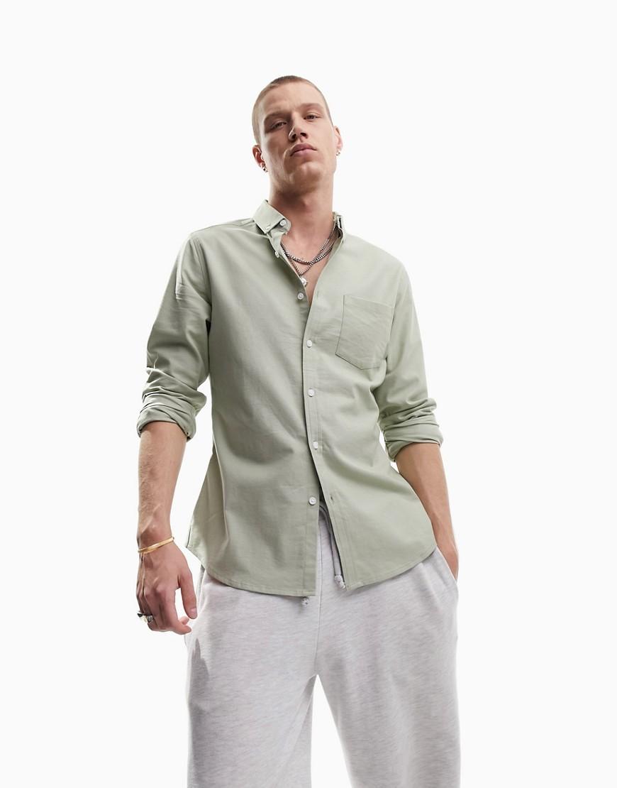 ASOS DESIGN slim fit oxford shirt Product Image