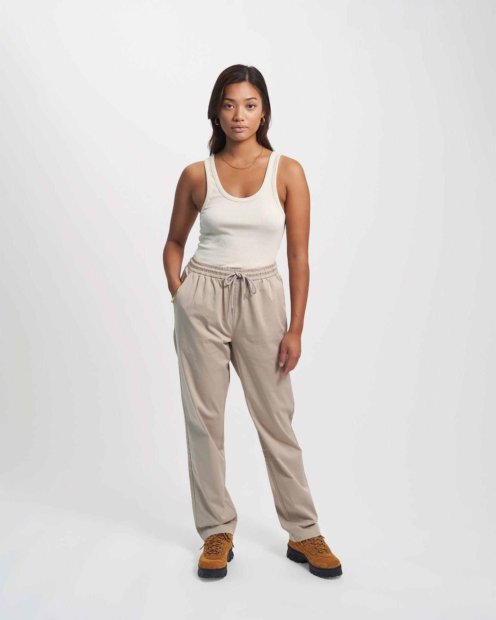 Organic Twill Pants - Petrol Blue Product Image