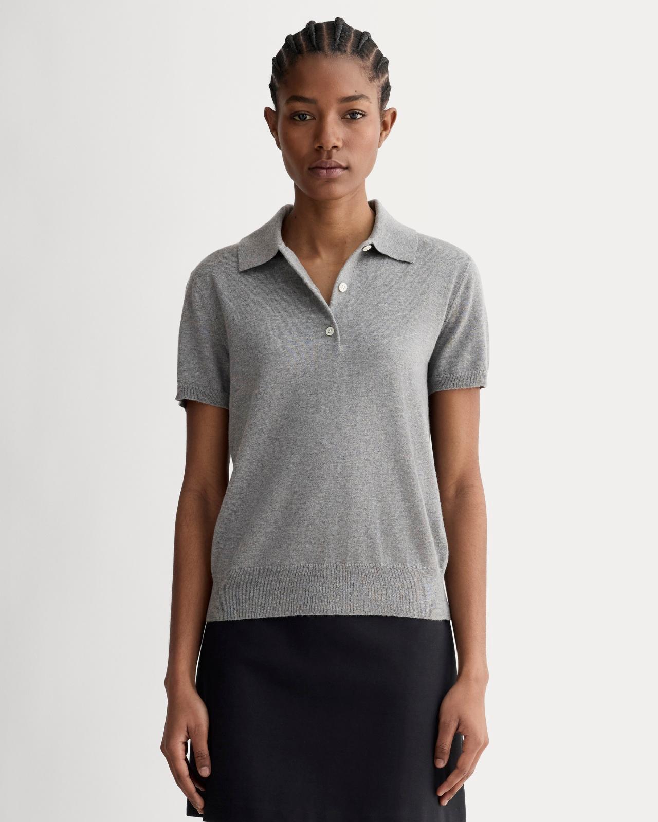 The Polo in Cotton Cashmere Product Image