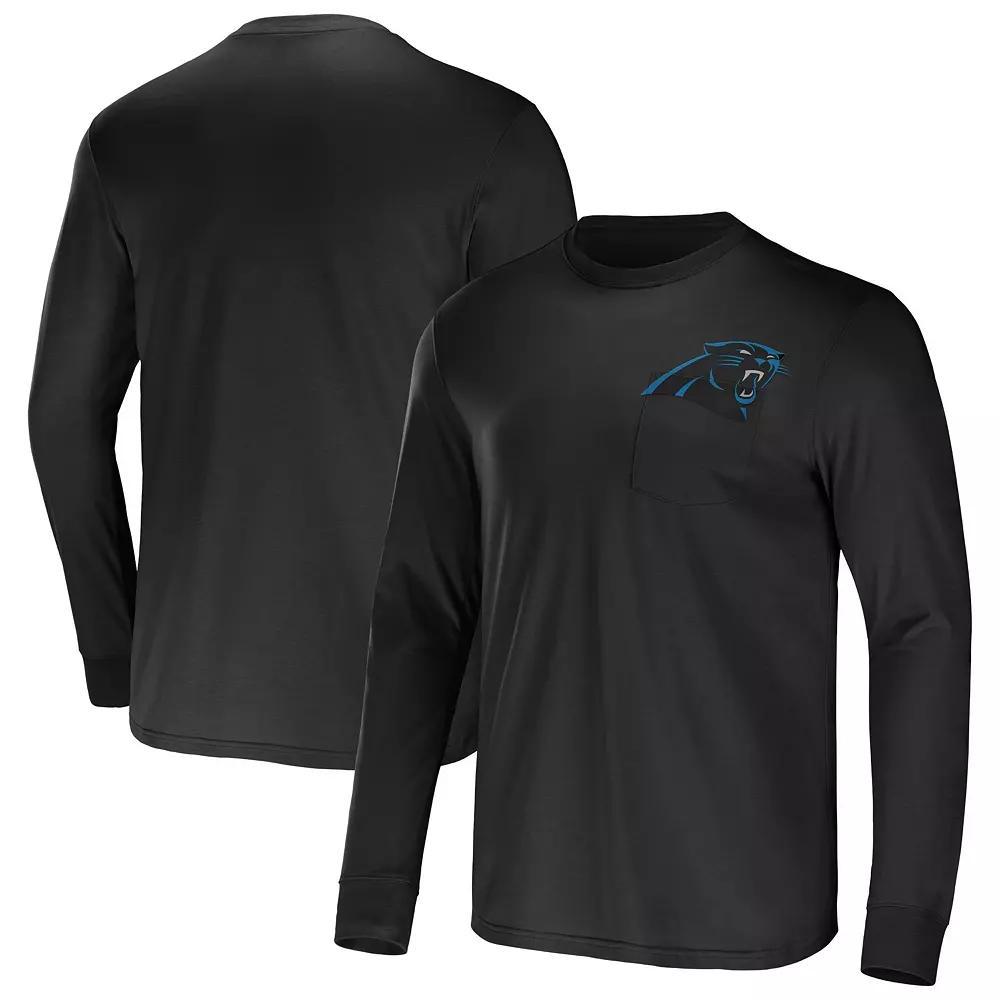 Men's NFL x Darius Rucker Collection by Fanatics Red Atlanta Falcons Team Long Sleeve Pocket T-Shirt, Size: XL Product Image