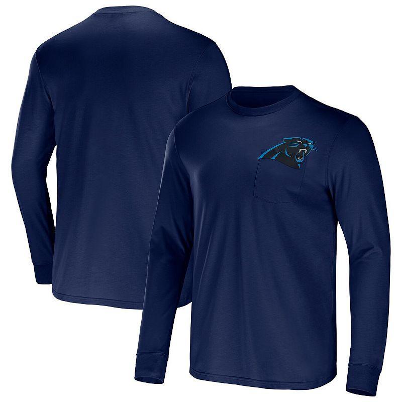 Men's NFL x Darius Rucker Collection by Fanatics Red Atlanta Falcons Team Long Sleeve Pocket T-Shirt, Size: XL Product Image