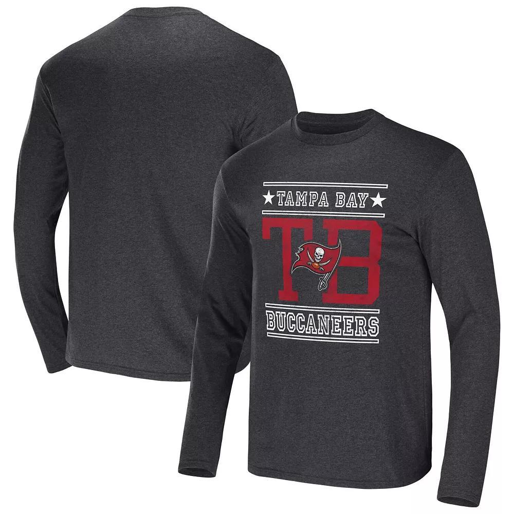 Men's NFL x Darius Rucker Collection by Fanatics Heathered Charcoal Arizona Cardinals Long Sleeve T-Shirt, Size: Large Product Image