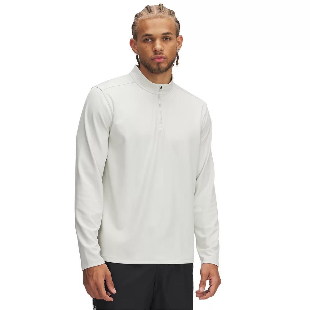 Men's Under Armour Motion Quarter Zip Top, Size: XXL, White Product Image