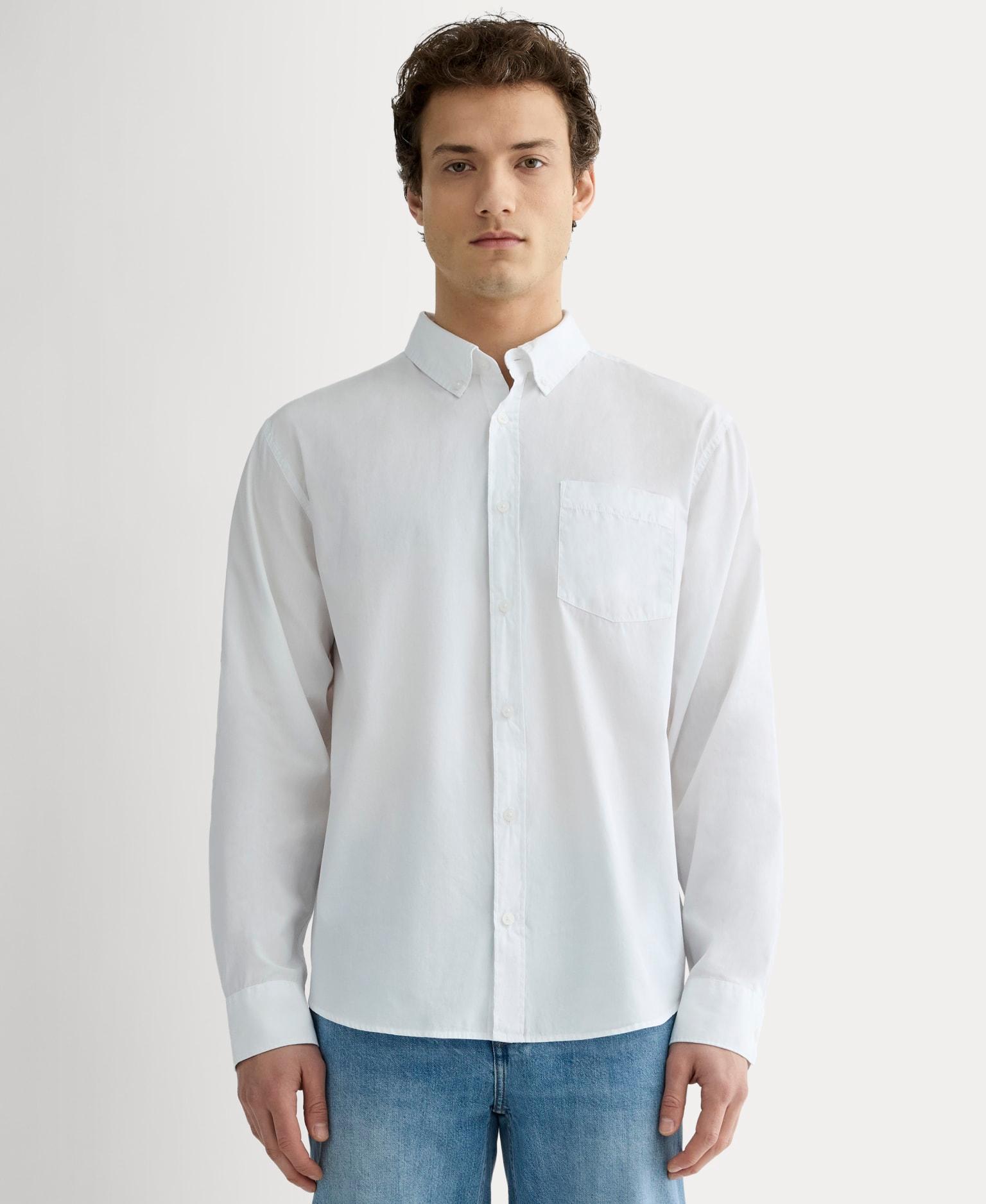Mens Washed Poplin Shirt by Everlane Product Image