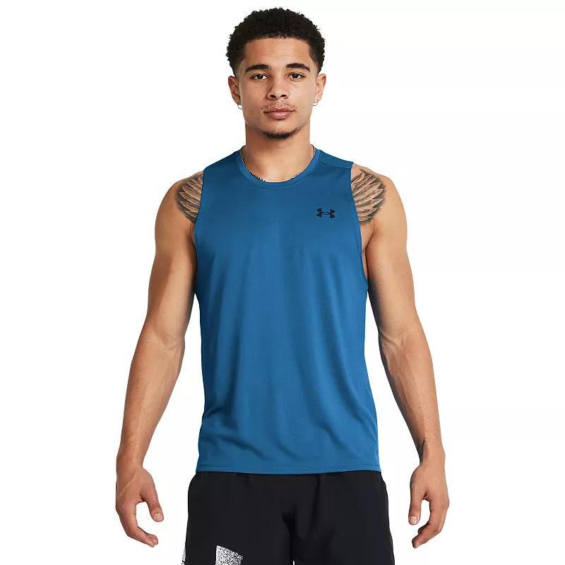 Big & Tall Under Armour Tech™ Tank Top, Men's, Size: 3XL, Castlerock Product Image