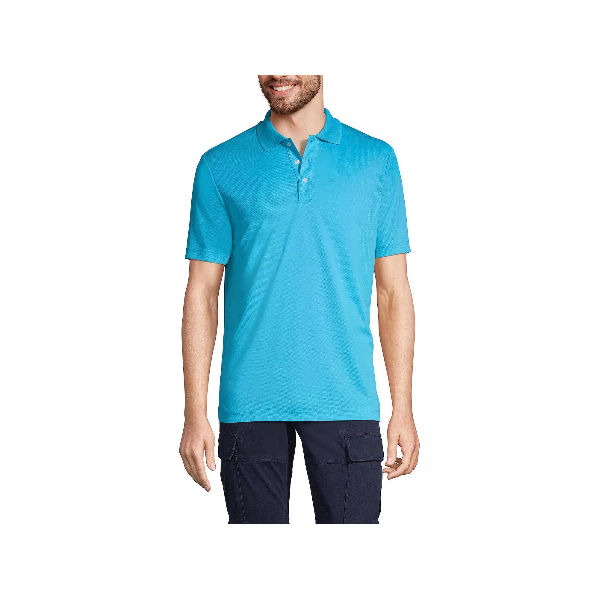 Mens Tall Lands End School Uniform Solid Active Polo Product Image