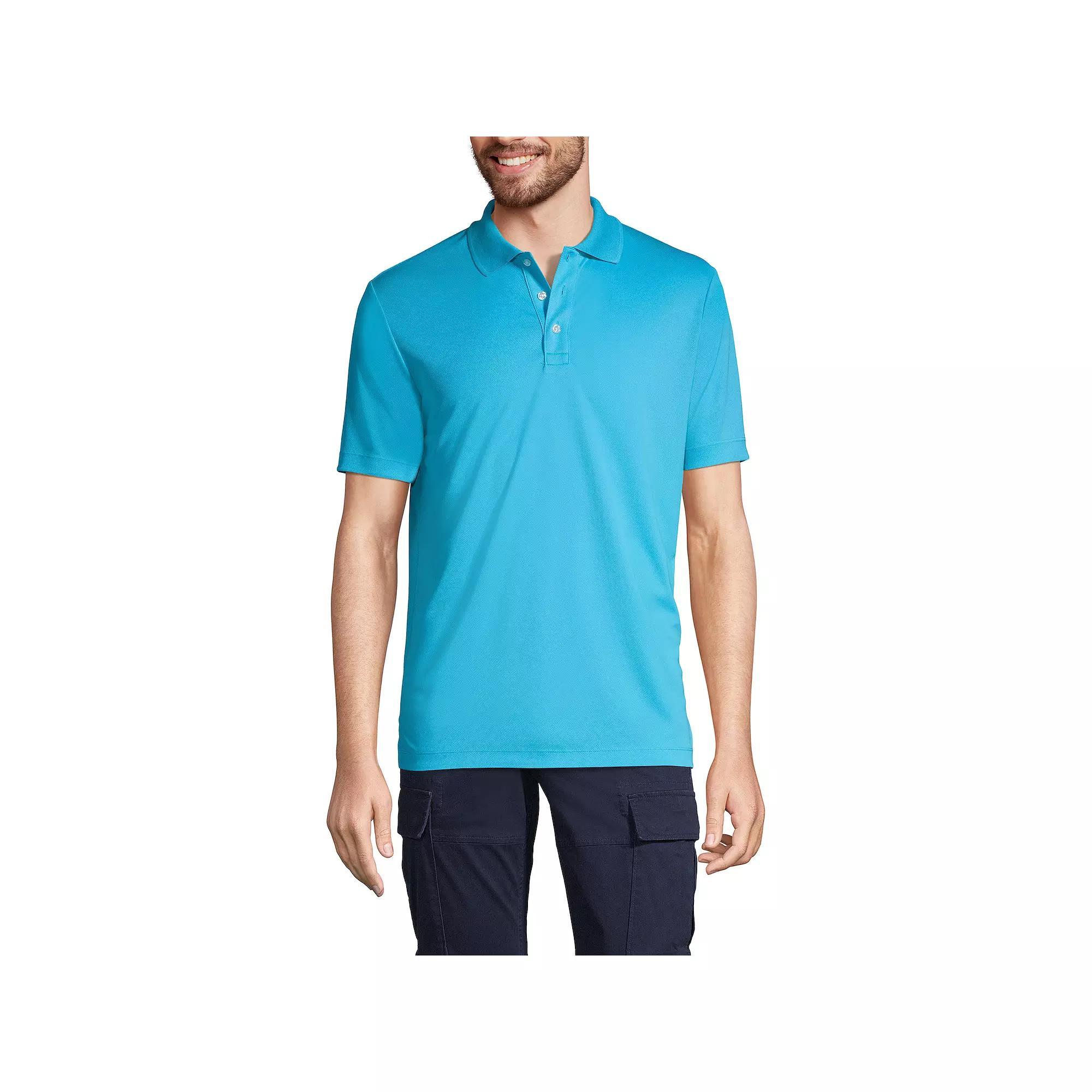 Mens Tall Lands End School Uniform Solid Active Polo Product Image
