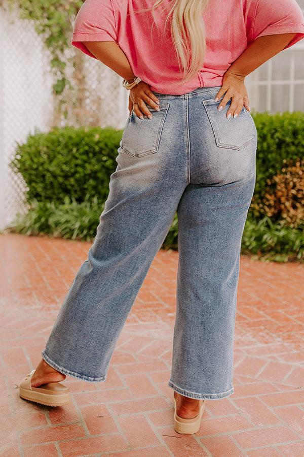 The Naomi High Waist Relaxed Straight Leg Jean Curves Product Image