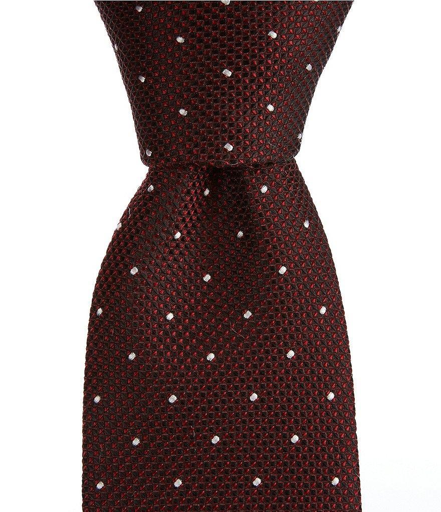 Hugo Boss Dotted 2.36#double; Silk Blend Tie Product Image
