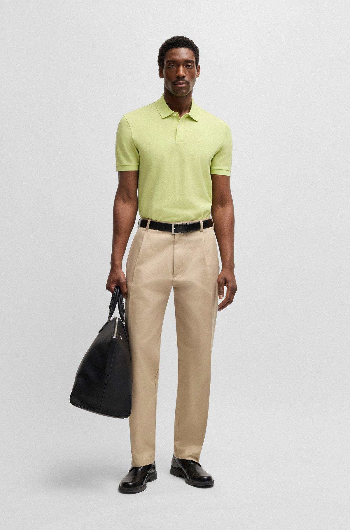 Pallas Regular-fit polo shirt in cotton with embroidered logo Product Image