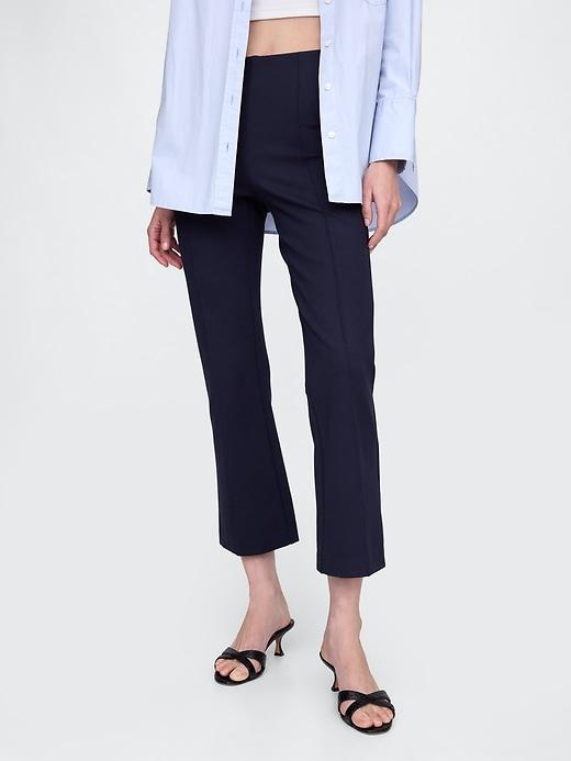 High Rise Ponte Crop Kick Pants Product Image