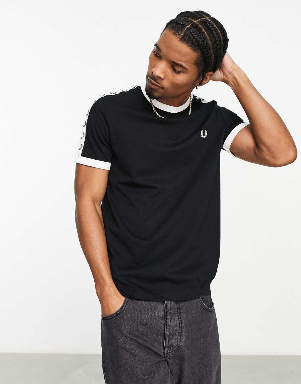 Fred Perry taped ringer t-shirt Product Image