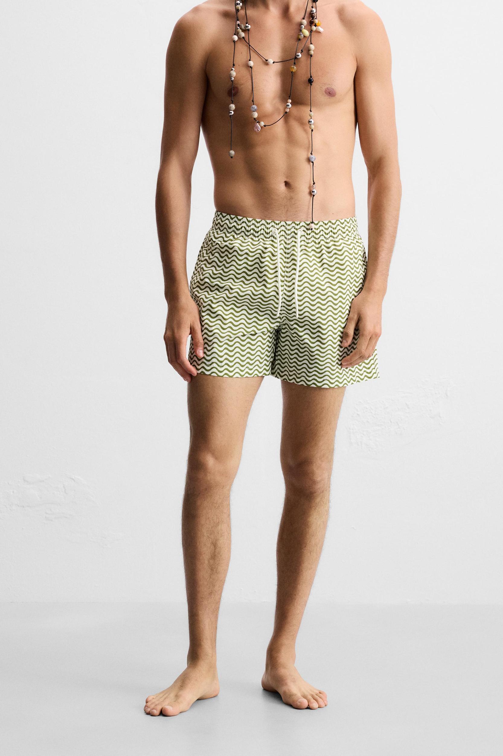 WAVE MID-LENGTH SWIMSUIT Product Image