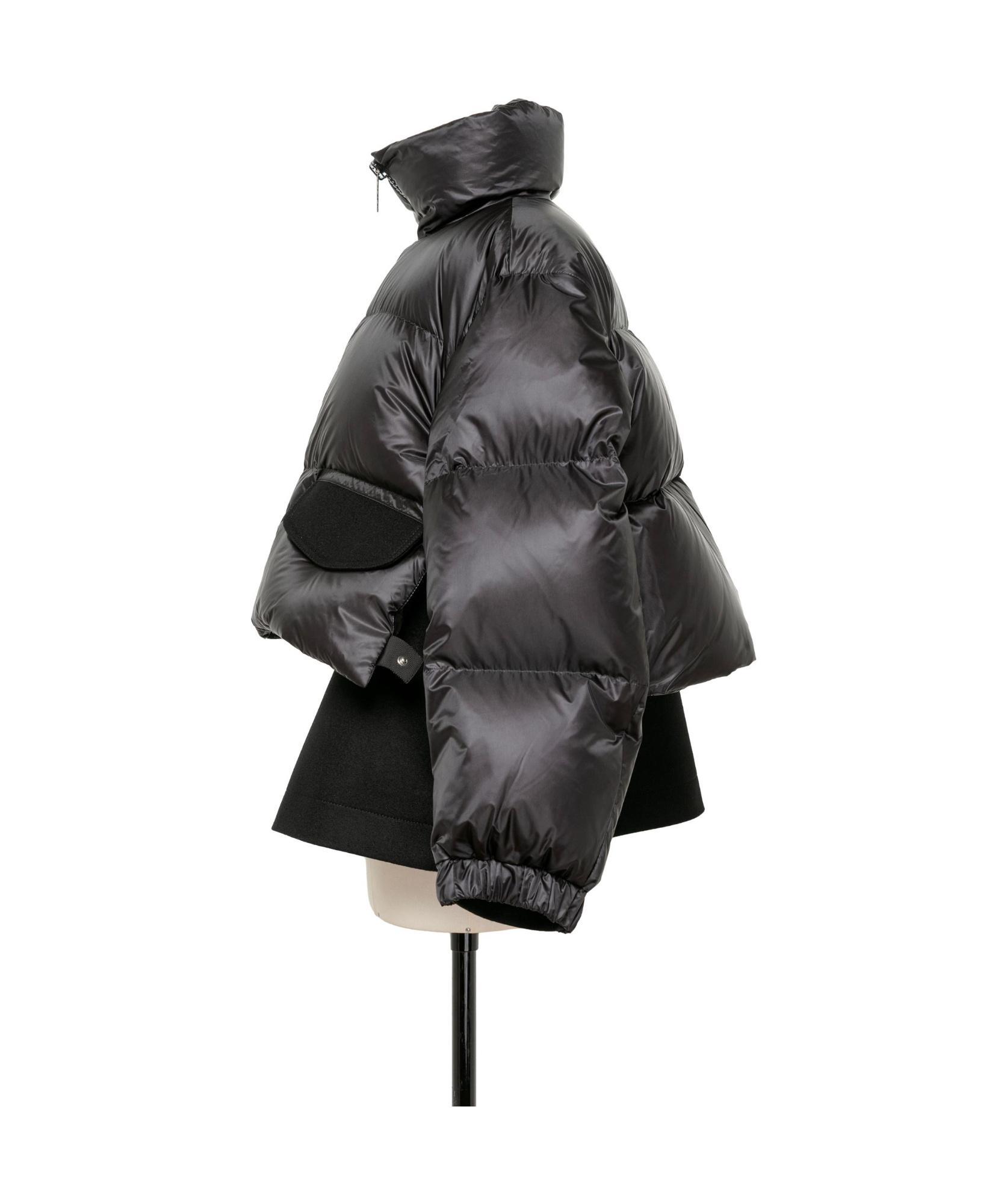 SACAI Long-sleeved Down Jacket In Black Product Image