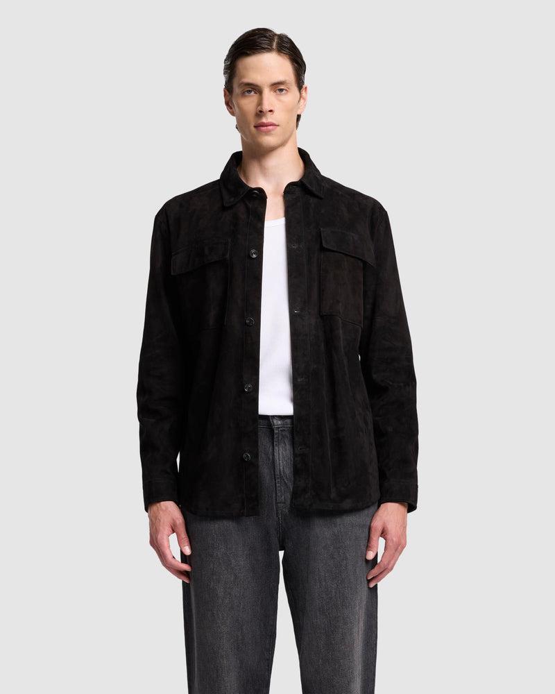 Suede Overshirt Product Image