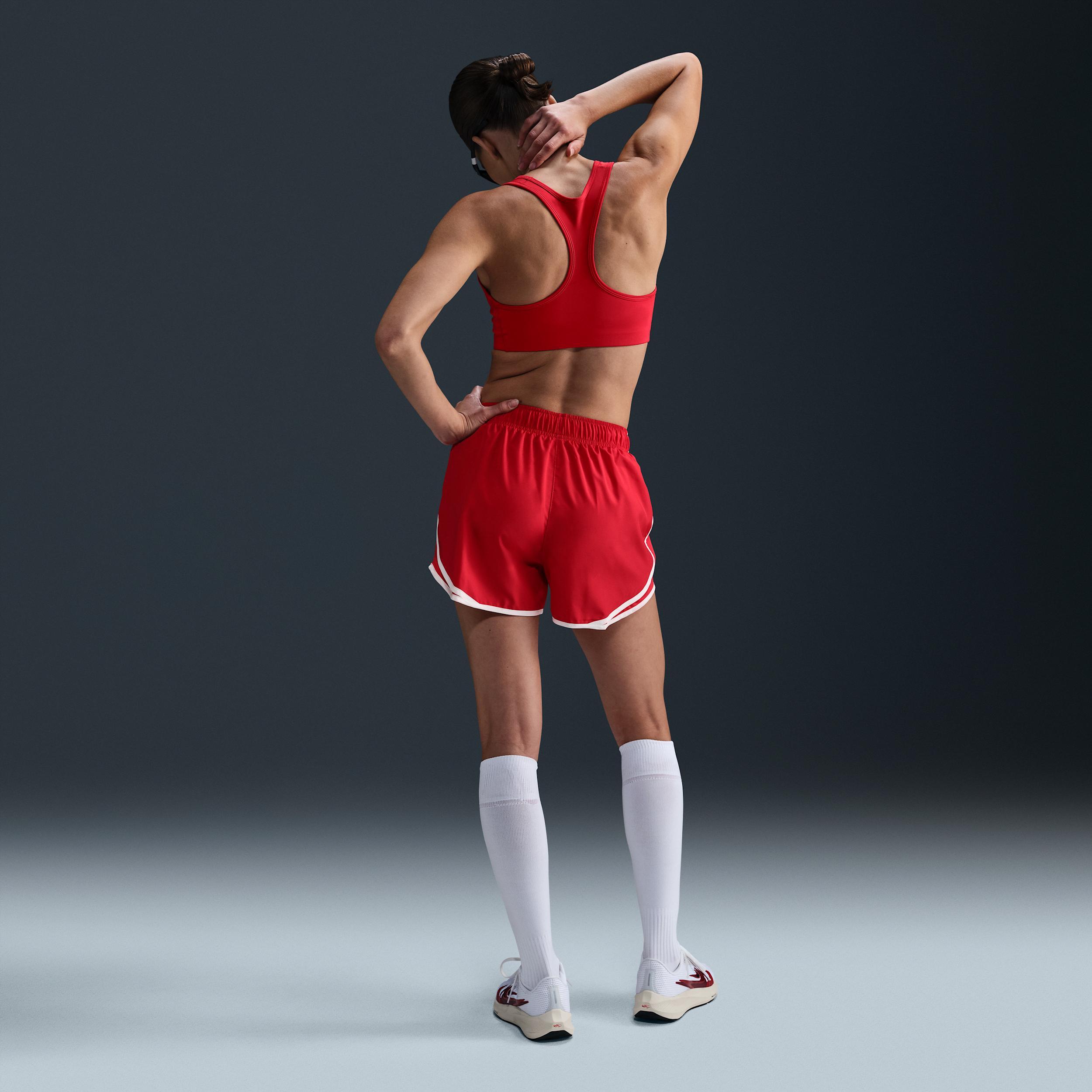 Nike Women's Tempo Dri-FIT Mid-Rise Brief-Lined Running Shorts Product Image