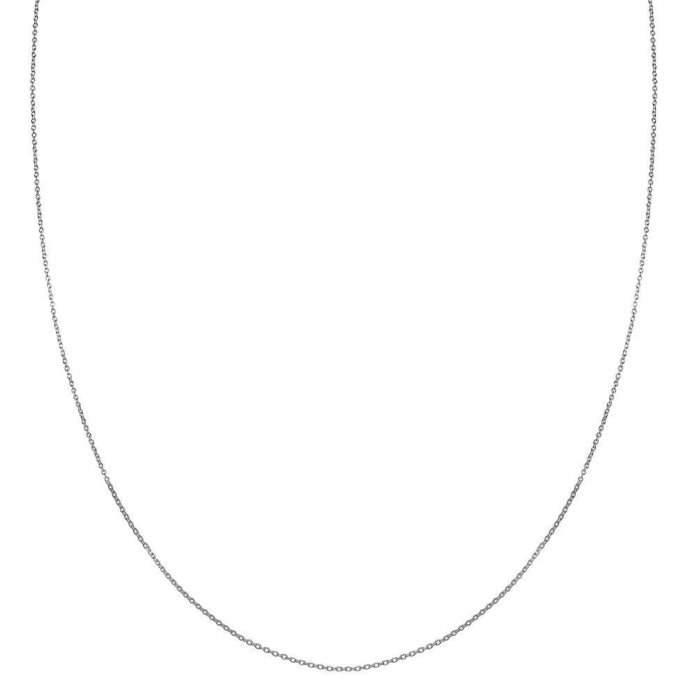 PRIMROSE Sterling Silver Cable Chain Necklace - 18 in., Women's, Size: 18", Grey Product Image
