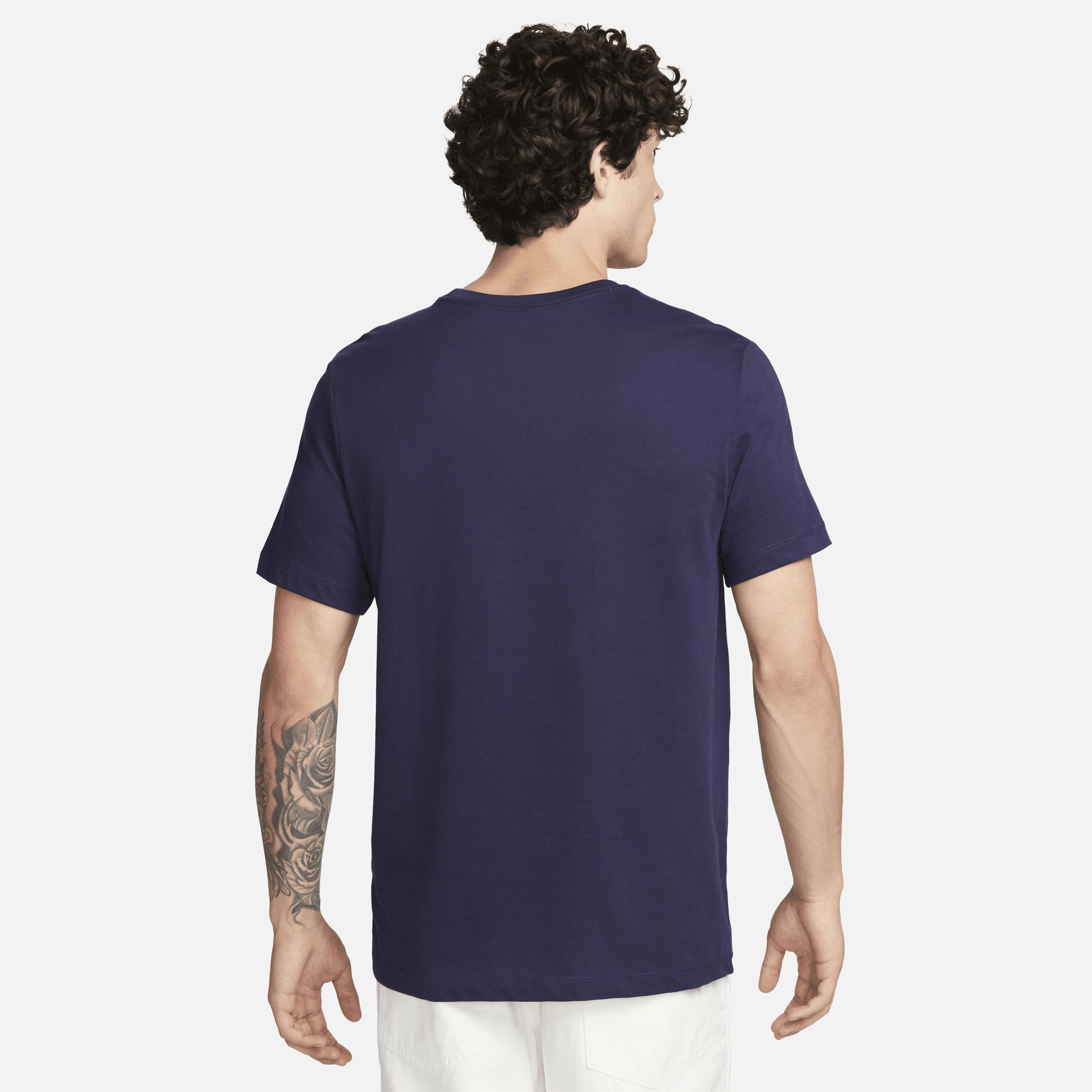 Men's  Nike Navy Paris Saint-Germain Crest  T-Shirt, Size: Large, Psg Blue Product Image