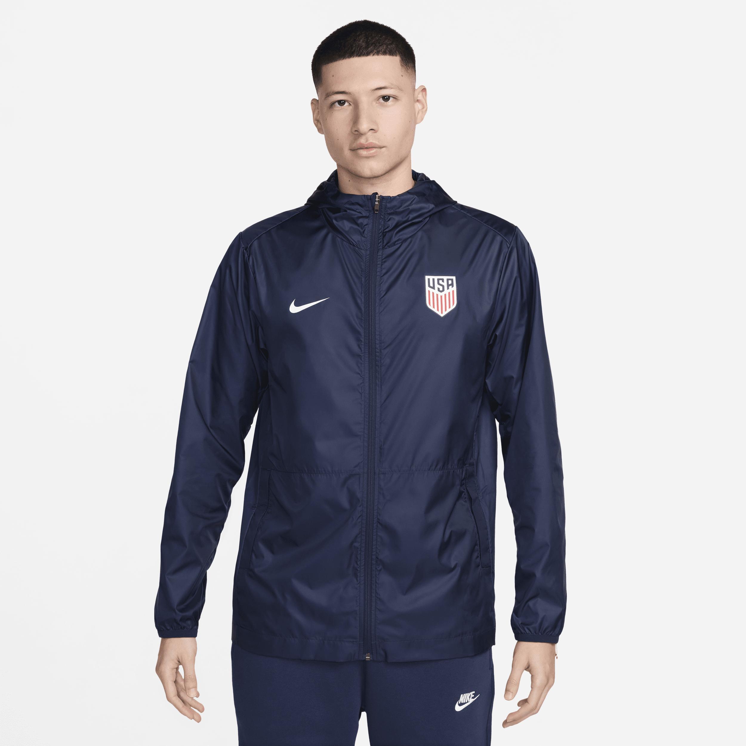 USMNT Academy Pro Nike Men's Soccer Hooded Rain Jacket Product Image