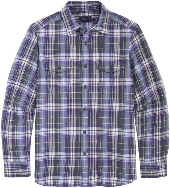 Cutwater Plaid Twill Utility Shirt Product Image