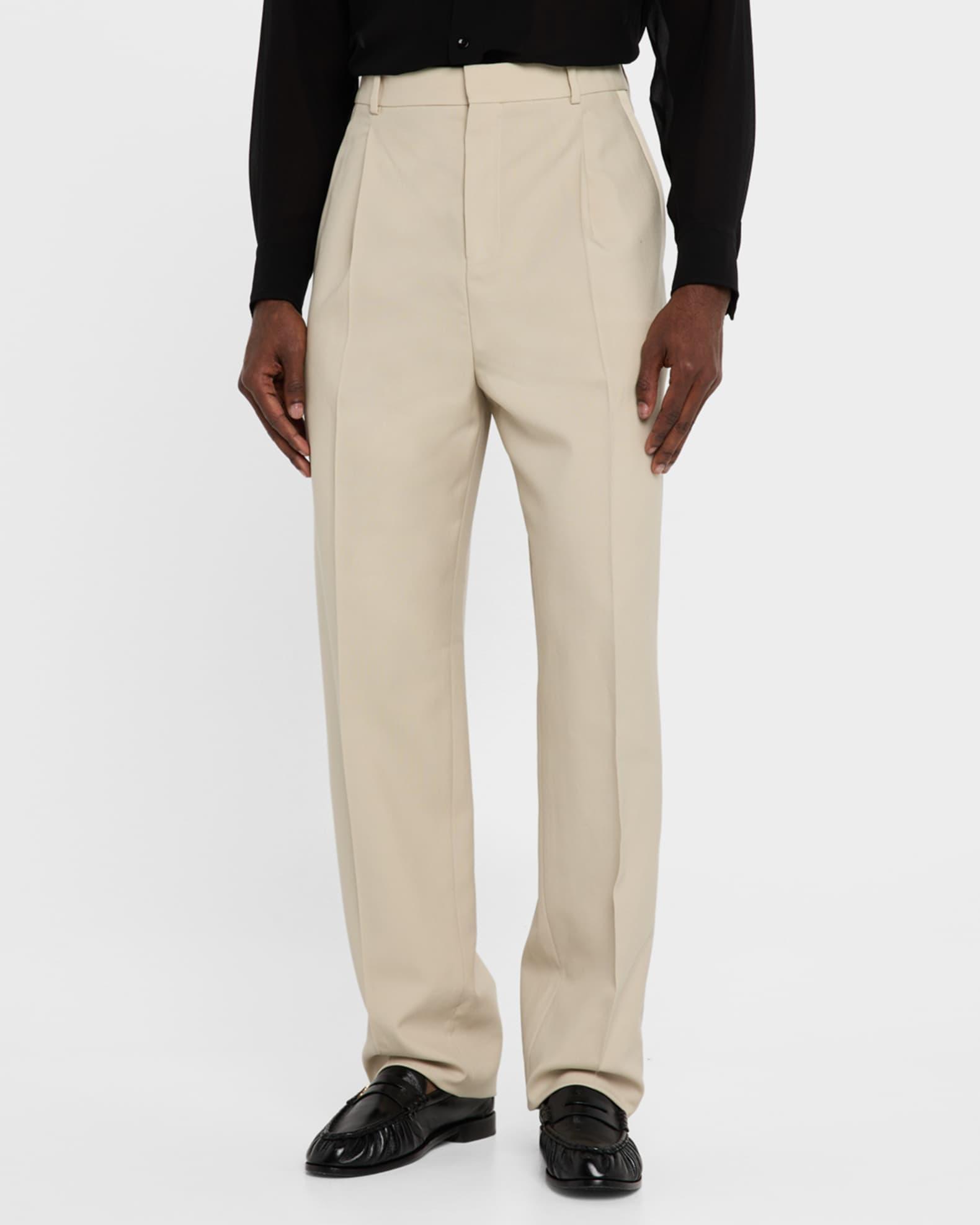 Mens Pleated Tuxedo Pants Product Image